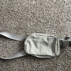 Gray Lululemon Belt Bag
